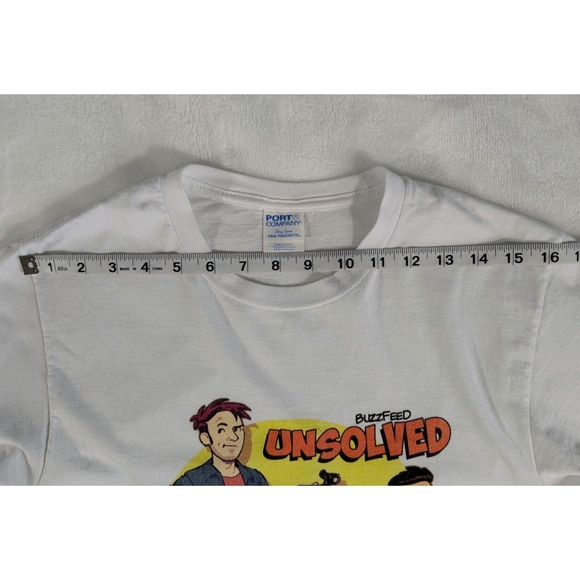 Buzzfeed Unsolved Ghoul Boys Ryan Shane Graphic T Shirt Size Small - Picture 6 of 8